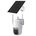 Caméra IP 2Mpx Angle de Vue à 360° VicoHome Sans fil WIFI alimentation sur batterie et Panneau Solaire