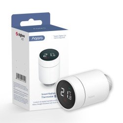 AQARA - Pack Tête thermostatique + HUB domotique Zigbee 3.0 - M2